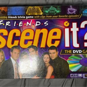 Scene It! Friends The DVD Game Complete Trivia Board Game TV Show Game Night